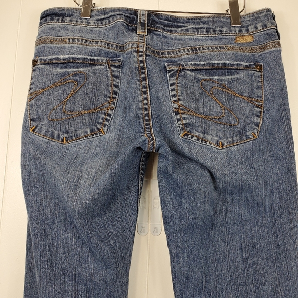 Silver Santorini cropped jeans Size 31 - Picture 9 of 10